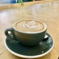 Oat latte  at Idle Hands in Manchester