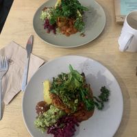 Vegan fry up (gf)  at Idle Hands in Manchester