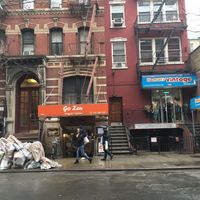 outside from across the street at Go Zen in New York City