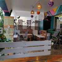 Terrace at Beats & Burritos in Lagos