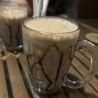 Vegan chocolate milkk  at Pure Soul Cafe in Rishikesh