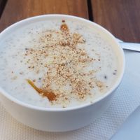 porridge at Pure Soul Cafe in Rishikesh