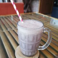 Smoothie Chocolate Addiction - was nice,. at Pure Soul Cafe in Rishikesh