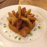 Pumpkin purée at Al-Laurel in Granada
