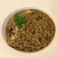 Risotto at Al-Laurel in Granada