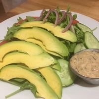 Avocado salad at Jolo's Restaurant and Venue in New Rochelle