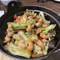 Broccoli with chili   at Hui Tien Vegetarian in Taipei
