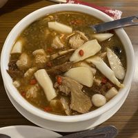 Monkey head mushroom soup  at Hui Tien Vegetarian in Taipei