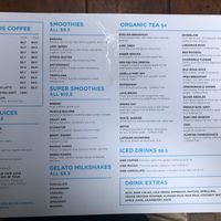New menu - take Jan 2020 at Bloom in Mosman