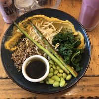 Veganised Budda bowl. at Bloom in Mosman