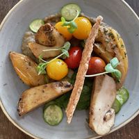 Porcini and potatoes   at Harvest Beat in Seattle