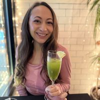 Pear Carrot Basil Apple Cider Vinegar Milk Thistle Holy Basil Dandelion root sparkling elixir  at Harvest Beat in Seattle