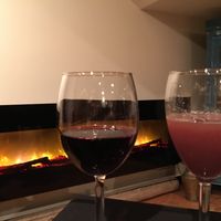 They have alcoholic and non-alcoholic drink parings with the meal at Harvest Beat in Seattle