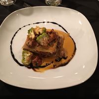 Potato and Mushroom Lasagna at Harvest Beat in Seattle