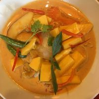 Red curry  at Piccolo Thai Food & Wine in Isola Del Giglio