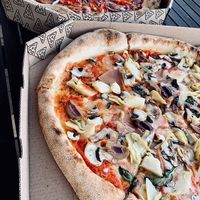 Pizza at Mania Smaku in Wroclaw