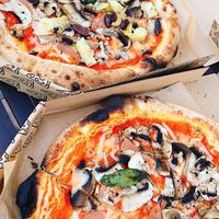 Pizza at Mania Smaku in Wroclaw