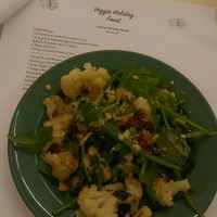 festive salad  at Chef Lauren Marshall in Halifax