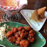 Samosa & Cauliflower App  at Pinch of Spice in Kennesaw