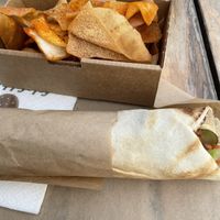   at Falafel House in Athens