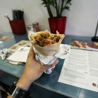 Falafel at Falafel House in Athens