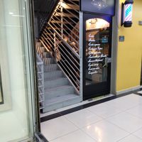 This is the second stairway to go up at Veggie Life in Medellin