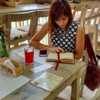 In The Veggie Life, you can just sit and enjoy your favorite book!  at Veggie Life in Medellin