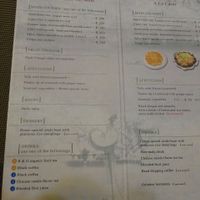 Hsia An Chu Menu at Hsia An Chu Vegetarian in Taitung