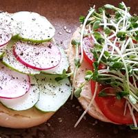 Bagel at La Studio in Hanoi