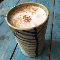 Latte at La Studio in Hanoi