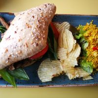 Roasted Vegetable Roll at Joe's Cafe in Lahinch