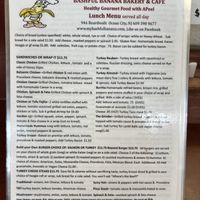 lunch   at Bashful Banana in Ocean City