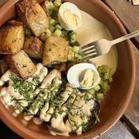 SABICH PLATE  at Tahina in Northcote