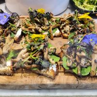Mushroom Toast at Topanga Living Cafe in Topanga