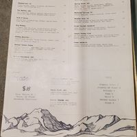 Food Menu at Topanga Living Cafe in Topanga