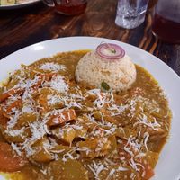 Indian curry at Nakum in Flores