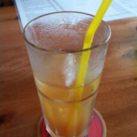 Lime & Ginger Iced Tea at Simple Things in Kampot