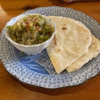 Eggplant caviar at Simple Things in Kampot