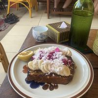 Vegan French toast   at Simple Things in Kampot
