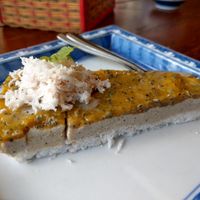 Vegan cheese cake at Simple Things in Kampot