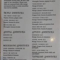 Drinks Menu 2/2 at Simple Things in Kampot