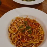 Pasta pomodoro and pasta Pesto at Simple Things in Kampot