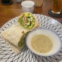 Tofu wrap (vegan)  at Simple Things in Kampot