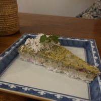 Cheesecake (still a bit frozen)   at Simple Things in Kampot