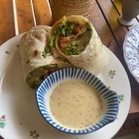 Crispy Tofu Wrap   at Simple Things in Kampot
