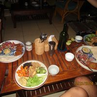 Dali Bowl and Falafel Plate   at Simple Things in Kampot