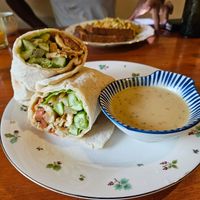 Tofu wrap at Simple Things in Kampot