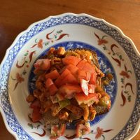 Tempeh scramble   at Simple Things in Kampot