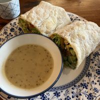 Tofu wrap  at Simple Things in Kampot