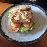 Tempeh Sandwich at Simple Things in Kampot